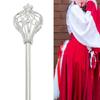 Sparkling Crystal Crown Wand Costume Accessory For Cosplay Enthusiasts Pageant Competitions