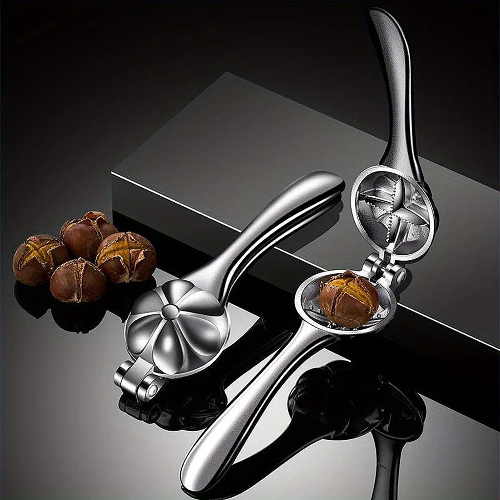 Aluminum Alloy Chestnut Opener Tool Multi-Functional Nut For Chestnuts, Walnuts & Hazelnuts