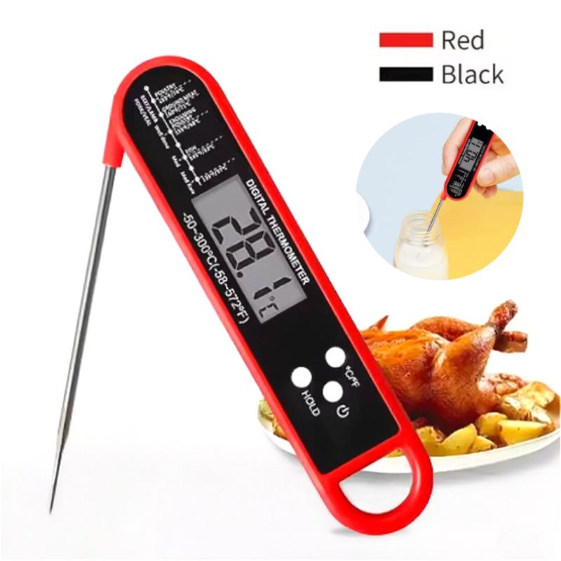 Digital Meat Thermometer Food Instant Thermometer Grill Smoker Thermometer With Backlight For BBQ For Cooking Kitchen 4