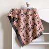 Art English Letters Autumn And Winter High-End Temperament Scarf Warm Simple Shawl