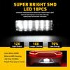 For 2015-22 Dodge Charger Chrysler Challenger 300 [FULL LED] License Plate Light