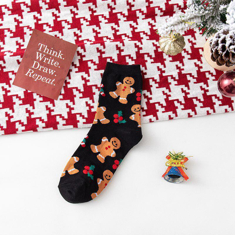Christmas Socks Woman Funny Santa Claus Christmas Snowman Socks Kawaii Cartoon Animal Girl Cute Christmas Gift Socks