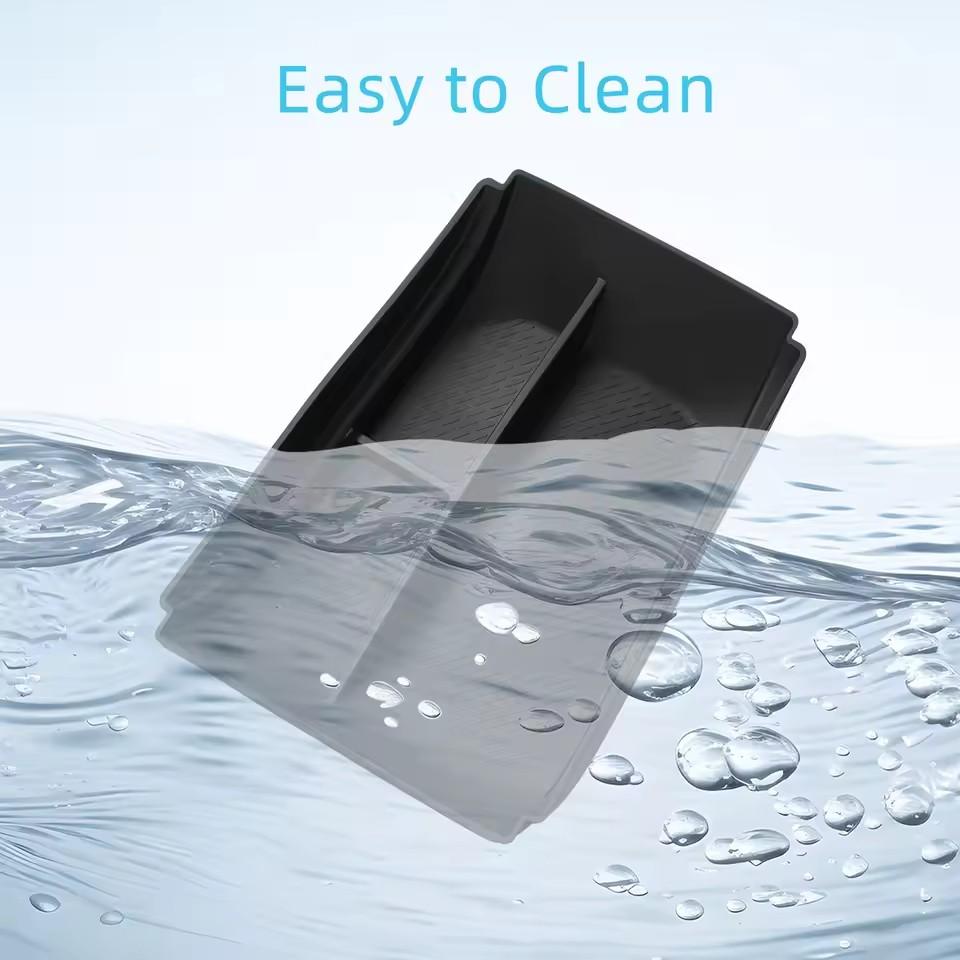 Dla Geely Boyue L/Starray 2025 TPE Dolny Schowek Konsoli Środkowej Organizer Tacki Centralnej Samochodu Uporządkowanie Akcesoria Wewnętrzne