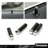 4x Carbon Fiber Car Interior Door Lock Knob P Cover Change for BMW 3 4 5 7