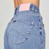 Lee Women's 428 Beauty Denim Relaxed High-Waist Straight-Leg Jeans