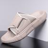 Men's slippers summer fashion casual wear comfortable soft-soled youth outdoor dual-purpose beach shoes