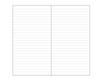 15Sheets Carft Refill Spiral Binder Inner Page Line Blank Craft Grid Inside Paper Stationery