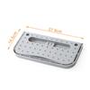 Wall Mounted Shoe Rack for Entryway Space Saving Folding Plastic Shoe Storage Organizer For Bathroom
