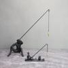Minimalist Resin Bubble-Blowing Boy Figure for Home Décor