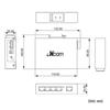 Aidikon 5-Port 100Mbps Industrial Ethernet Switch