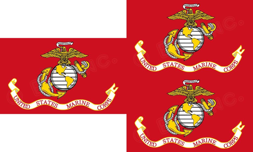 United States Marine Corps Banner Polyester Fabric For Home Use