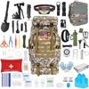 80L Outdoor Adventure Hiking Backpack with Professional Tactical First Aid Survival Kit