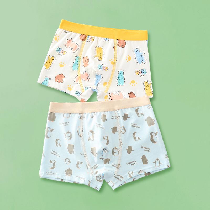 Kids' Cotton Boys' Boxer Briefs - Sizes for Small Kids To Teenagers