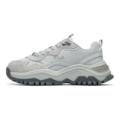 Fashion Sneakers Transpose Synthetic Leather Nubuck Thick Sole Low Top Dad Shoes Women Sneakers Moon-Rock-Gray F12W144147FLR