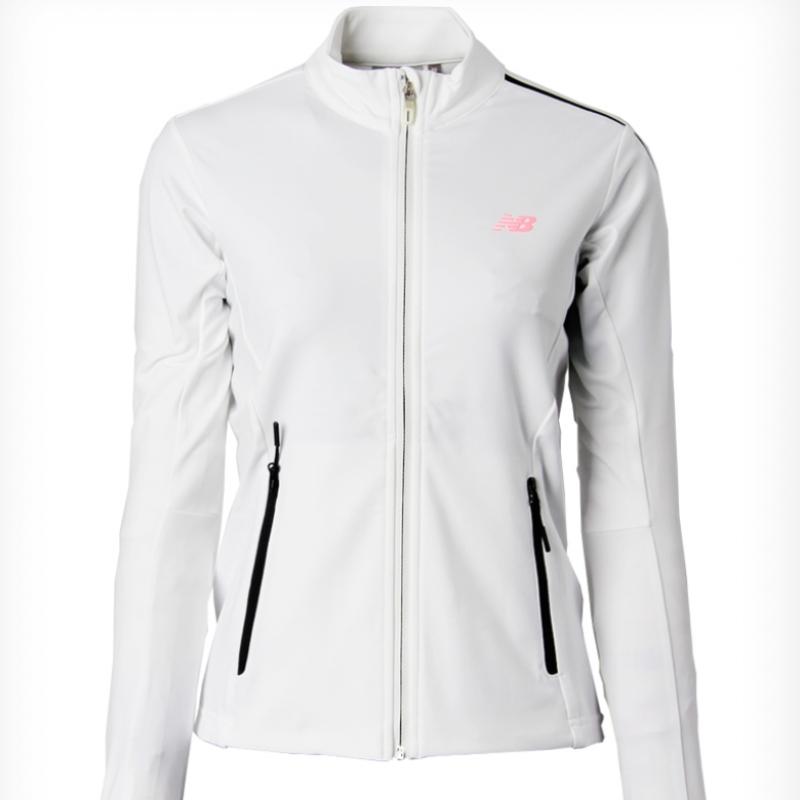 NeW Balance W Essential Weight Brush Training Zip Up Jacket Nbmd81a702 10 White Copy