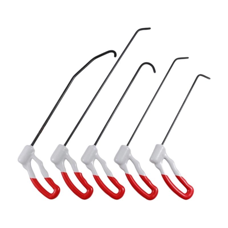 Multiple Angle Rotating Steel Hook Tool Flexible Auto Body Repair For Vehicle Dents Restoration & Bodywork Accuracy