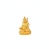 Miniature Golden Buddha Statue Palm Size Small Portable Buddhist Figurine Sitting Buddha Statue Feng Shui Religious Decor