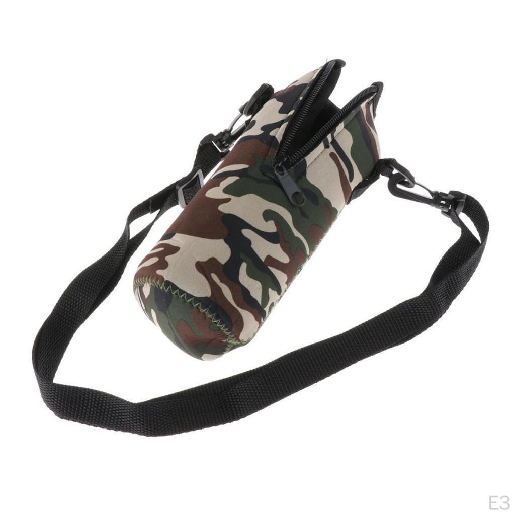 Bottle Carrier Holder Neoprene with Detachable Strap