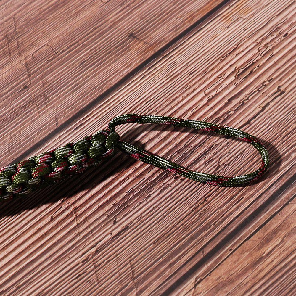 1/2pcs Camping Corn Knot Nylon Chain Tool Keychain DIY Tools Falling Paracord Rope Ornaments 7 Strands Ropes Knife Pendant