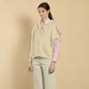 BCBG Cable Hood Knit Zip Cape B6s1v502