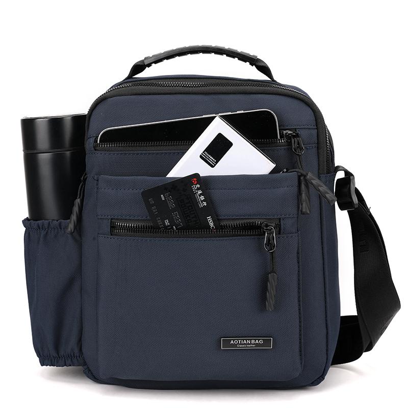 Men's Multi-Compartment Bag Shoulder Crossbody Bag Handbag