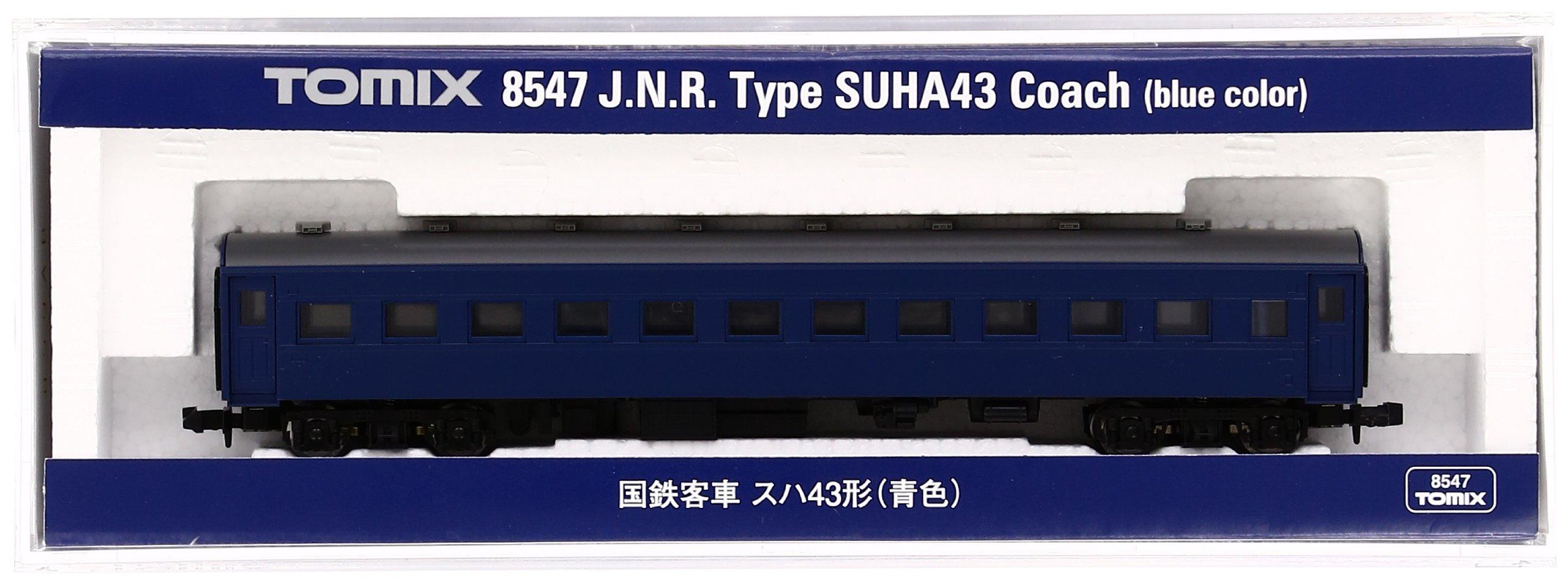 

TOMIX N Gauge Suha 43 Blue 8547 Железнодорожная модель пассажирского вагона