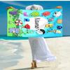 Personalized Customized Proof Beach Towel with Nanimate Insanity Pattern - Soft, Absorbent,quick-drying,perfect Swimming,camping&bathing