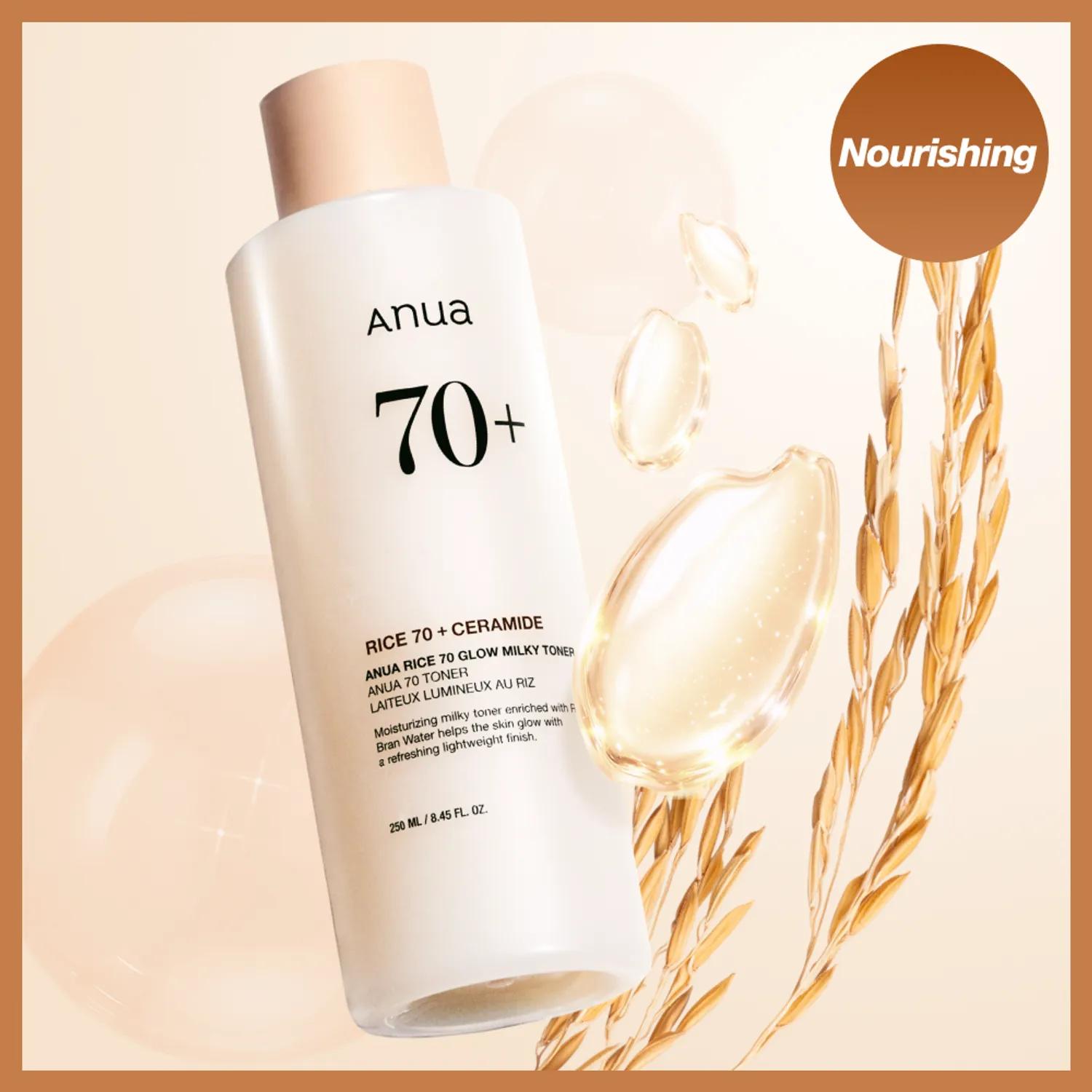 Anua Rice 70 Glow Milky Toner 250ml Glow Milky Toner 250ml
