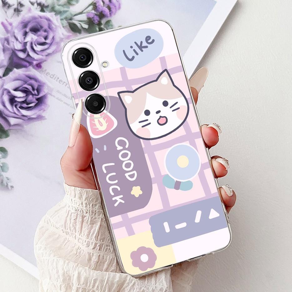 For Samsung Galaxy A17 5G Case SM-A176B Popular Painted Cover Soft Silicone Phone Case For Samsung A17 A 17 5G Back Cover Fundas