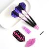 WAY ARRIVAL 19g soft dart set, nickel alloy barrel, for beginner to intermediate players, includes 6 flights and O-rings