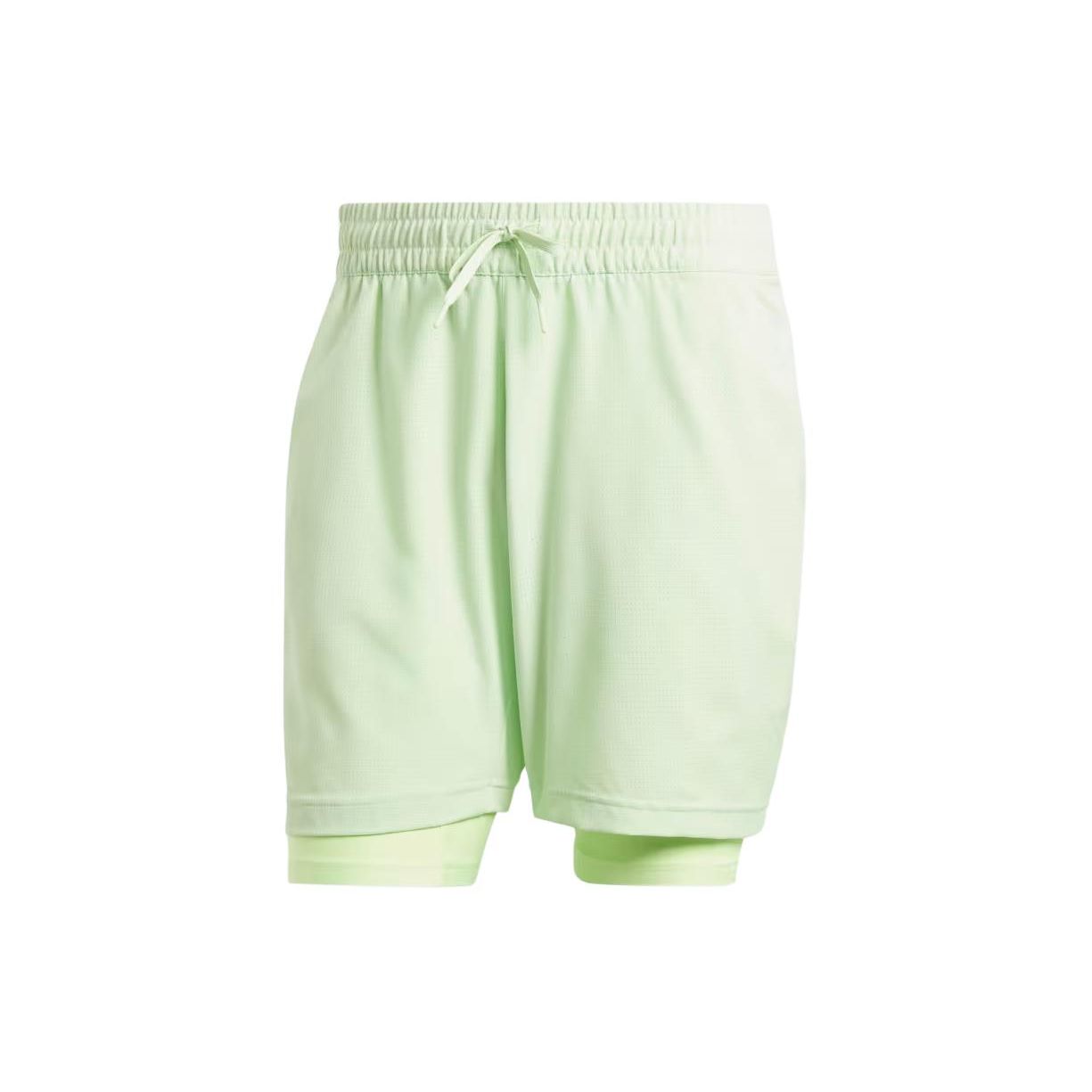 Adidas Solid Color Mid-Rise Drawstring Straight Leg Casual Shorts Men shorts Green IL7380 XXL
