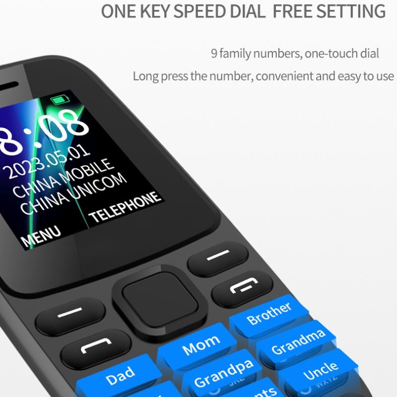 H11 1866 Multifunction Button Phone 2G GSM Students Elderly Mobile Phones Dual SIM Card Feature Phone