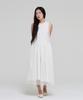 LEVHEARTED Layered See-Through Dress - White