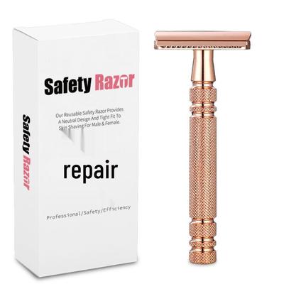 Premium Dual-Edge Safety Razor with High-End Design