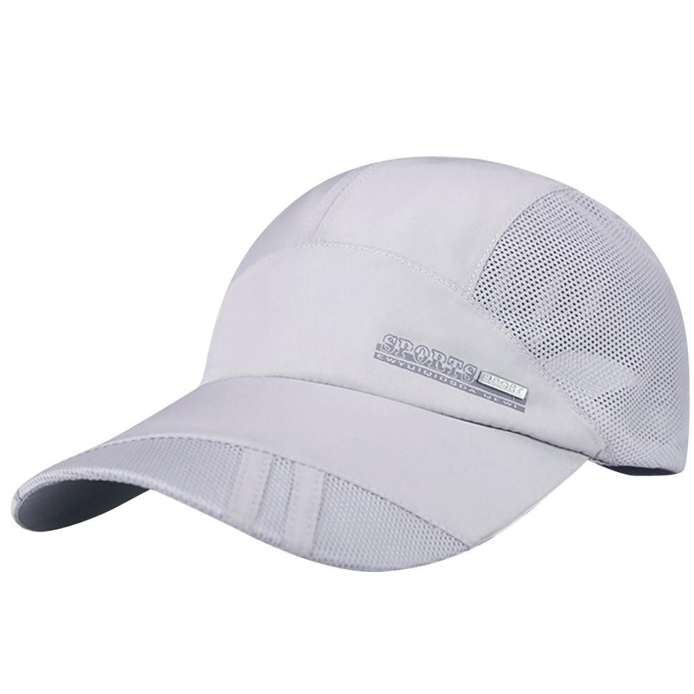 Adult  Mesh Hat Quick-Dry  Sun Hat Outdoor Sunscreen Baseball Cap 