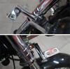Chrome Plated Fog Lamp Set For Cruising Motorcycle
