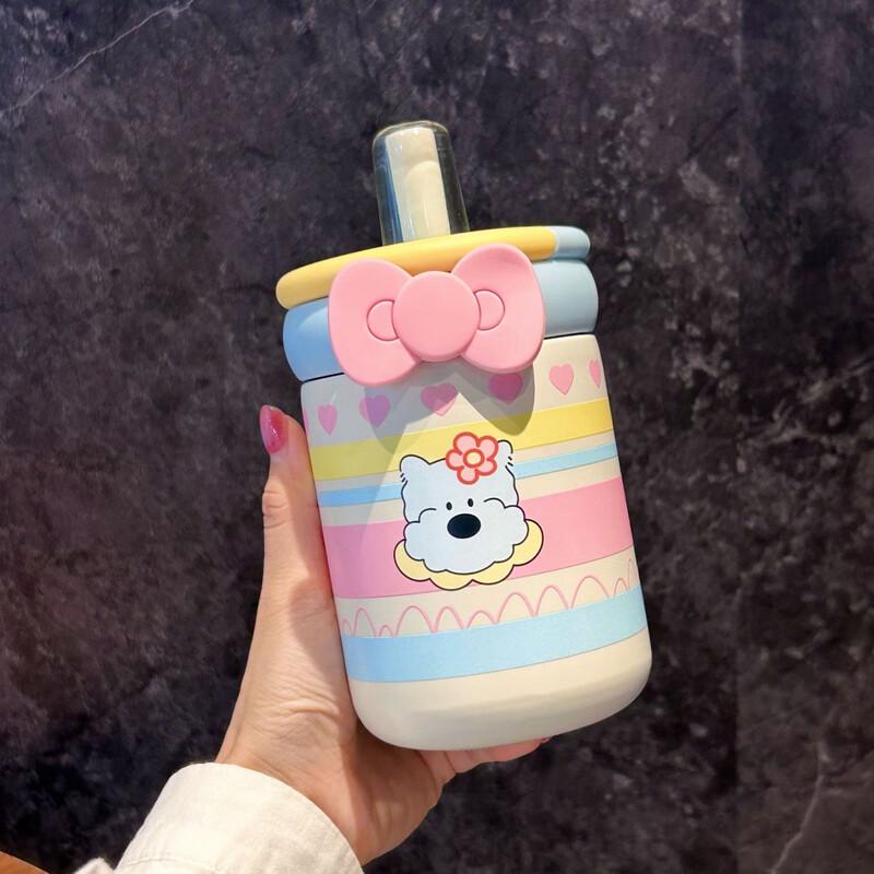 Shangqi Ceramic Lined Insulated Straw Tumbler