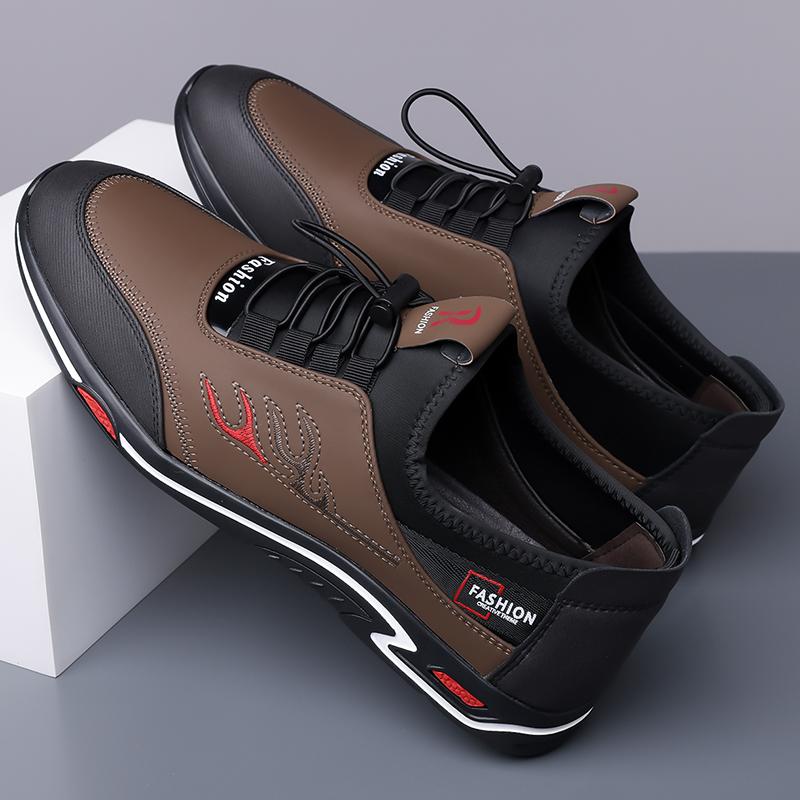 Men'S Shoes High Quality Casual Shoes Classic Men Sneaker Soft Comfort Driving Shoes Slip-On Walking Shoes