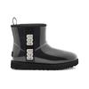 (WMNS) UGG Classic Clear Mini Boot 'Black' Women's 1113190-BLK