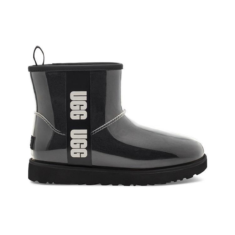 (WMNS) UGG Classic Clear Mini Boot 'Black' Women's 1113190-BLK