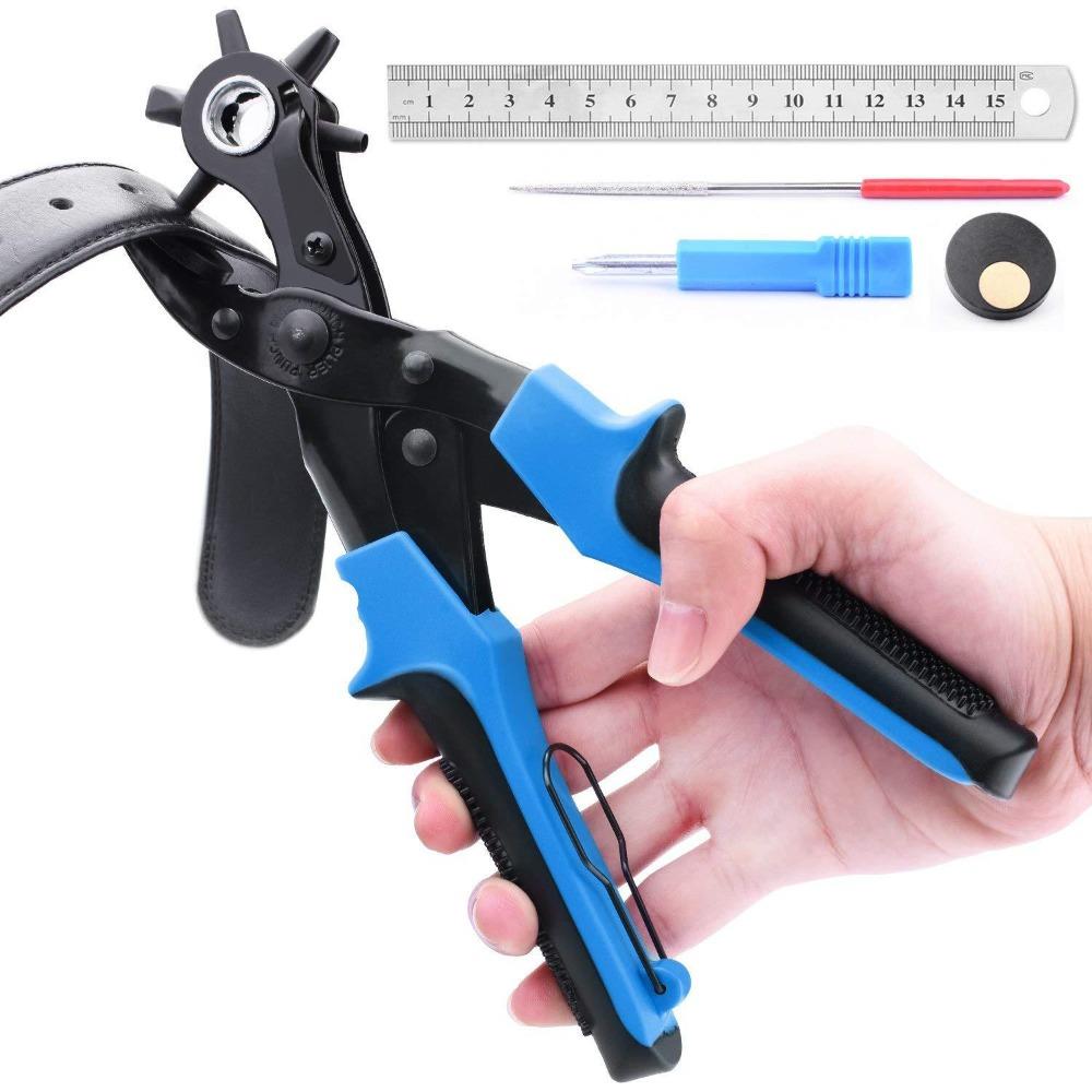 Belt Punch Pliers Leather Punching Tool Manual Belt Hole Puncher