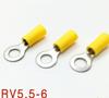 120 Pcs Insulated Ring Crimp Terminal Electrical Wiring Connectors Assorted Set