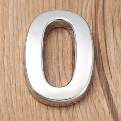 Numeral Door Plaque Sign Gate Digits 0 To 9 Plastic Number Tag Hotel Home Label
