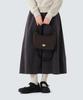 Snowpeak Apparel Softwill 2-Way Mini Tote Bag 3L (S26Swftb27) Choco Brown