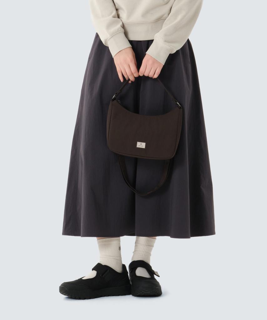 Snowpeak Apparel Softwill 2-Way Mini Tote Bag 3L (S26Swftb27) Choco Brown