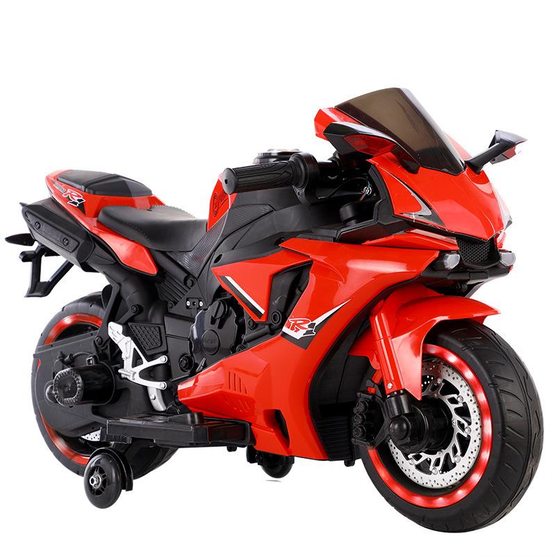 Kids' Electric Off-Road Motorcycle - Remote Control Ride-On Toy for Ages 2-8, Rechargeable