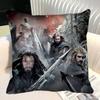 Movie TThe HHobbitt Pillow Case Square Pillow Bedroom Sofa Leisure Comfort Cushion Car Home Decoration