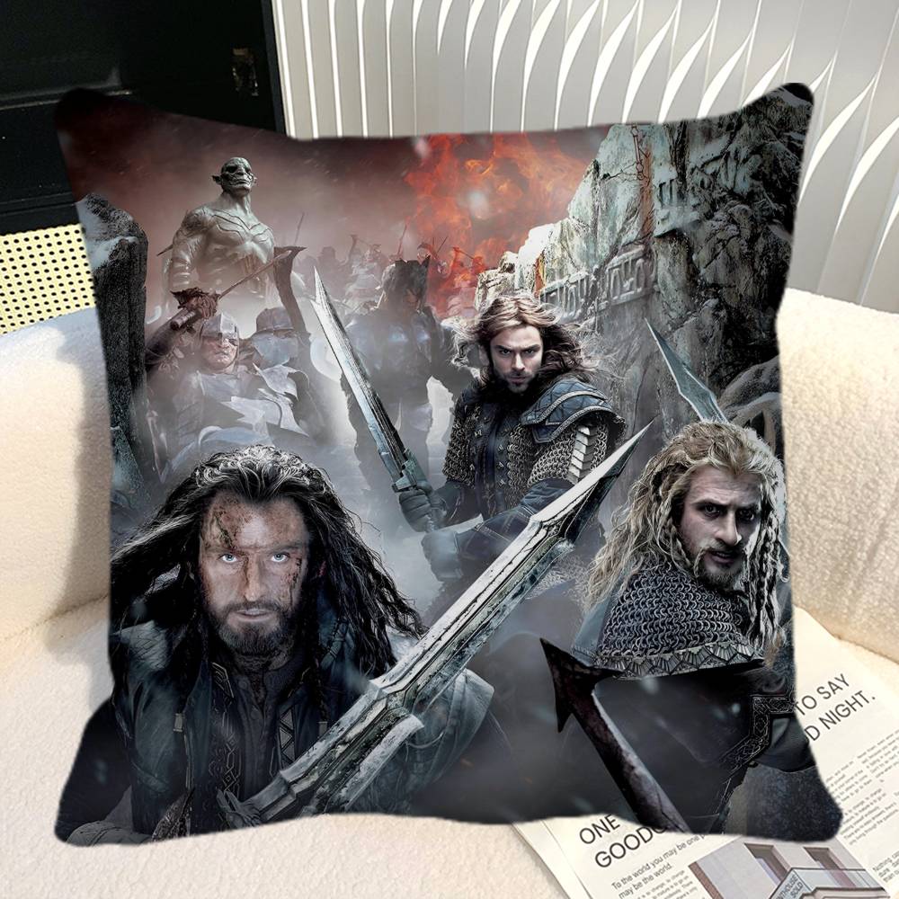 Movie TThe HHobbitt Pillow Case Square Pillow Bedroom Sofa Leisure Comfort Cushion Car Home Decoration