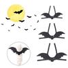 With Traction Rope Hook Cosplay Prop Party Dress Pet Costume Halloween Dog Cat Bat Wings