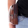 Klassische Herren Geldbörse Tasche Handyhülle Business Bauchtasche Handytasche Leder Fanny Handyhalter
